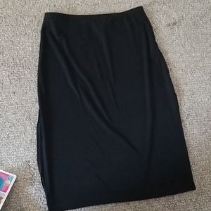 Black skirt